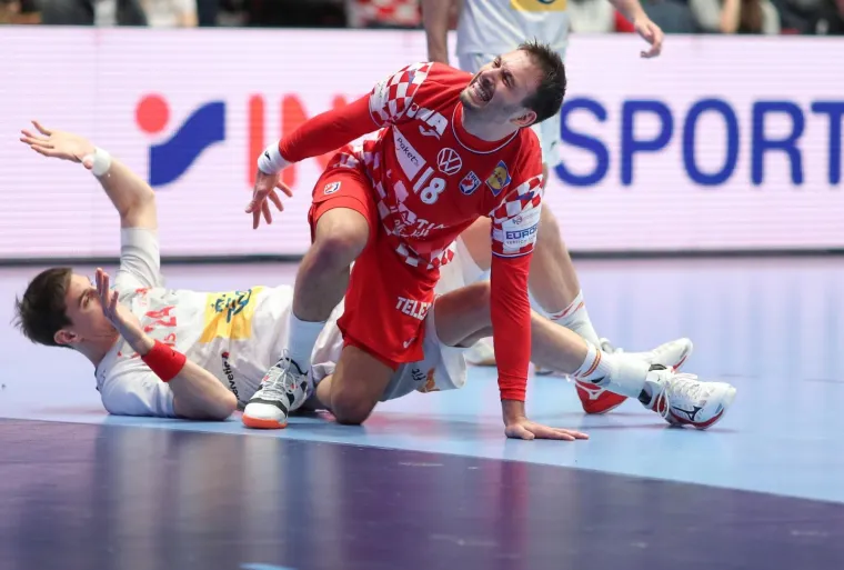 22.01.2020., Wiener Stadthalle, Bec, Austrija - Europsko rukometno prvenstvo, skupina 1, 4. kolo, Hrvatska - Spanjolska. Igor Karacic Photo: Slavko Midzor/PIXSELL