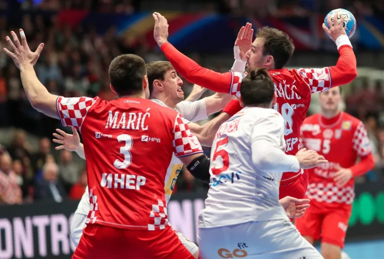 22.01.2020., Wiener Stadthalle, Bec, Austrija - Europsko rukometno prvenstvo, skupina 1, 4. kolo, Hrvatska - Spanjolska. Igor Karacic Photo: Slavko Midzor/PIXSELL