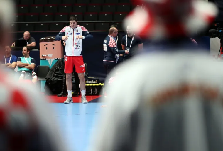 22.01.2020., Wiener Stadthalle, Bec, Austrija - Europsko rukometno prvenstvo, skupina 1, 4. kolo, Hrvatska - Spanjolska. Photo: Slavko Midzor/PIXSELL