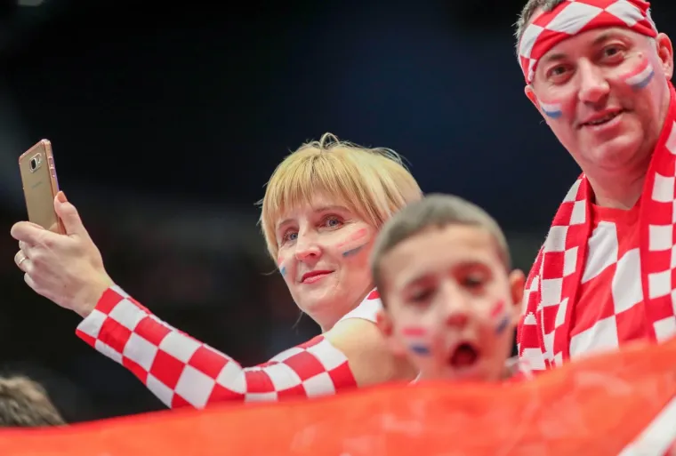 22.01.2020., Wiener Stadthalle, Bec, Austrija - Europsko rukometno prvenstvo, skupina 1, 4. kolo, Hrvatska - Spanjolska. Photo: Slavko Midzor/PIXSELL