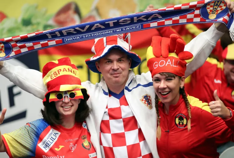 22.01.2020., Wiener Stadthalle, Bec, Austrija - Europsko rukometno prvenstvo, skupina 1, 4. kolo, Hrvatska - Spanjolska. Photo: Slavko Midzor/PIXSELL