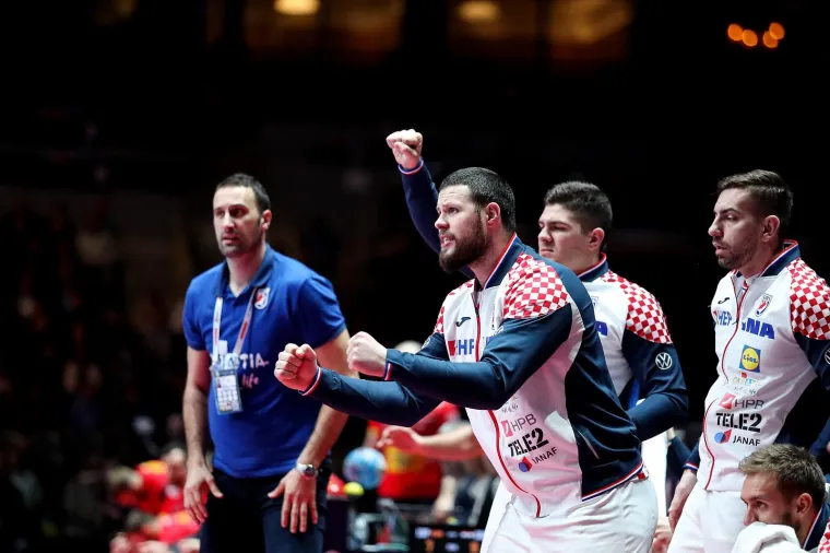 26.01.2020., Tele 2 Arena, Stockholm - Europsko rukometno prvenstvo, finale, Spanjolska - Hrvatska. 
Ilija Brozovic. 
Photo: Luka Stanzl/PIXSELL