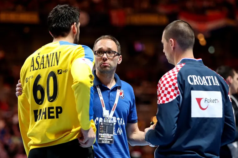 26.01.2020., Tele 2 Arena, Stockholm - Europsko rukometno prvenstvo, finale, Spanjolska - Hrvatska. 
Hrvoje Horvat 
Photo: Luka Stanzl/PIXSELL