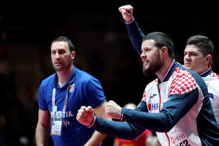 26.01.2020., Tele 2 Arena, Stockholm - Europsko rukometno prvenstvo, finale, Spanjolska - Hrvatska. 
Ilija Brozovic. 
Photo: Luka Stanzl/PIXSELL