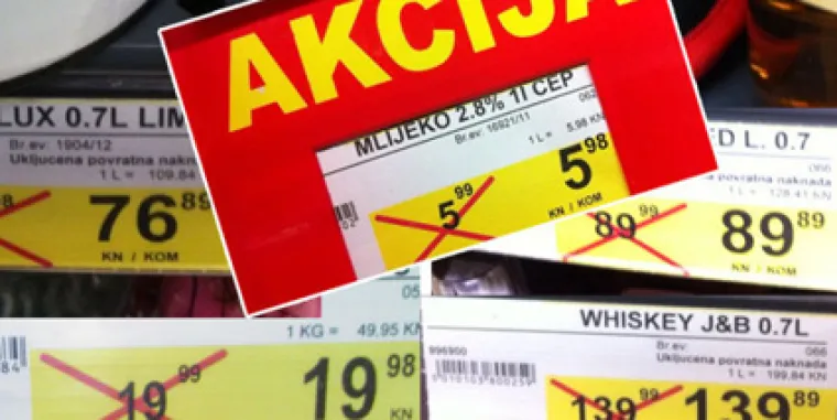 Najbesmislenija sniženja u Lijepoj na&scaron;oj: Ovakvi popusti se ne viđaju svaki dan!