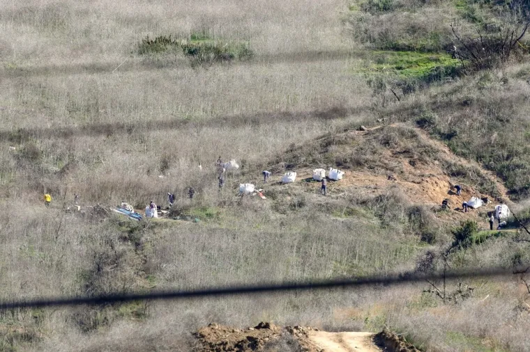 [FOTO] STRAVA I UŽAS: Mjesto pada Kobeovog helikoptera krije mračnu tajnu; Otkriven novi detalj koji ledi krv u žilama