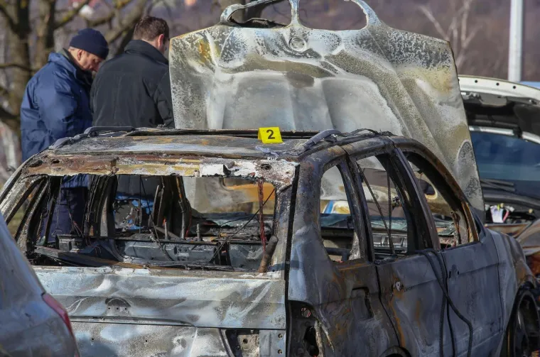 Eksplozija u Zagrebu: Pogledajte kako izgleda automobil koji je izgorio na Svetom duhu