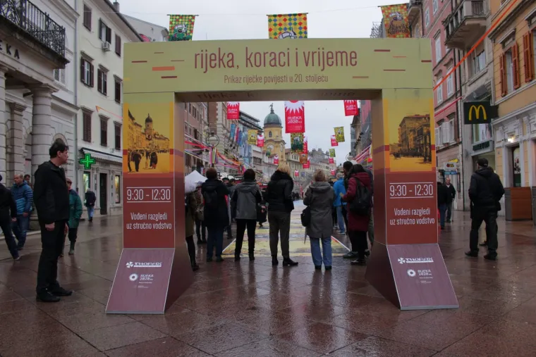 Godina Europske prijestolnice kulture: Riječani stazom dugom 232 metra krenuli iz pro&scaron;losti u budućnost