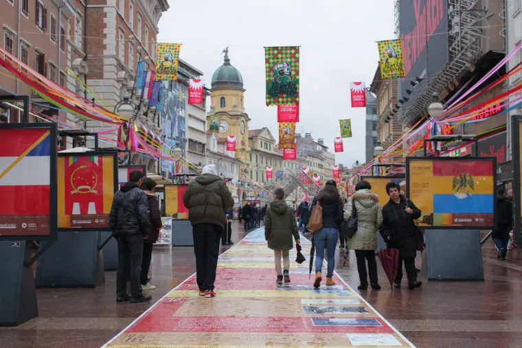 Godina Europske prijestolnice kulture: Riječani stazom dugom 232 metra krenuli iz pro&scaron;losti u budućnost