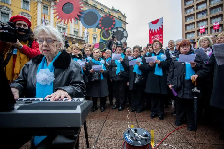 Godina Europske prijestolnice kulture: Riječani stazom dugom 232 metra krenuli iz pro&scaron;losti u budućnost