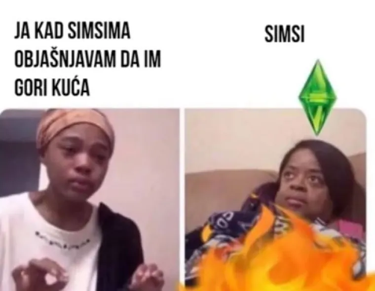 Simsi slave 20 godina: Ove meme savršeno opisuju jednu od najboljih igrica