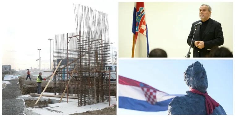 Pogledajte kako se pred očima Franje Tuđmana i Milana Bandića rađa Spomenik domovini