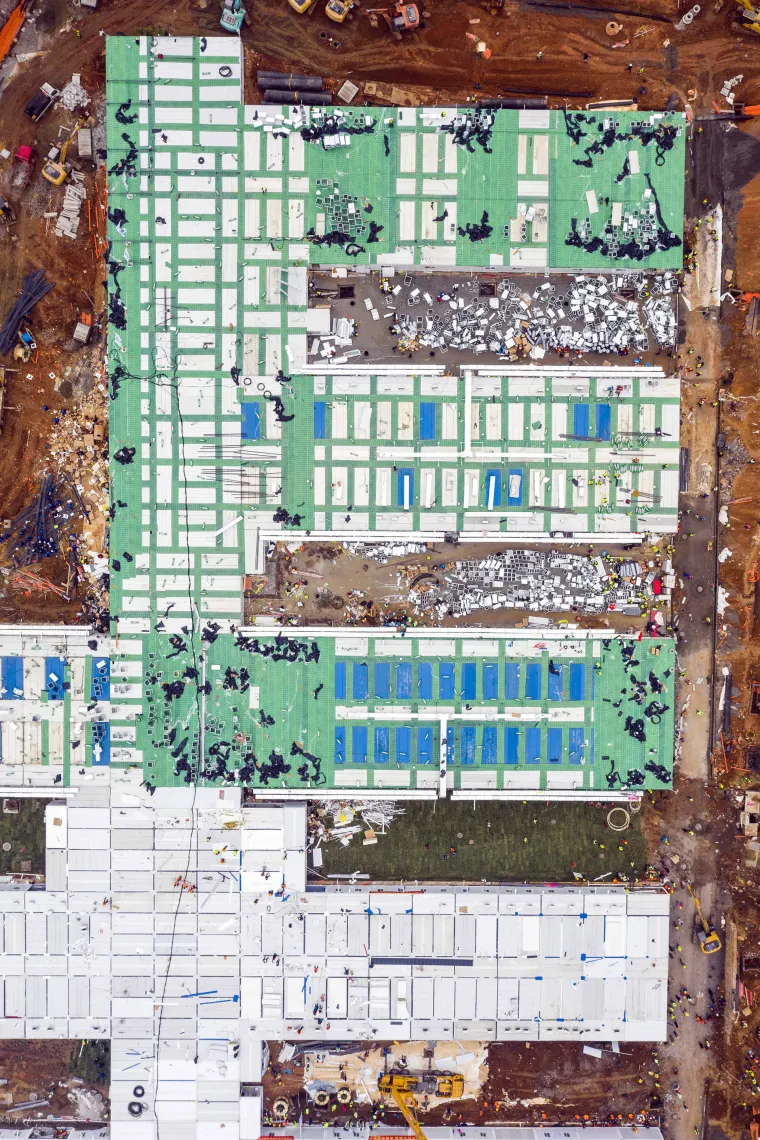 U Wuhanu izgrađena bolnica za samo 11 dana!