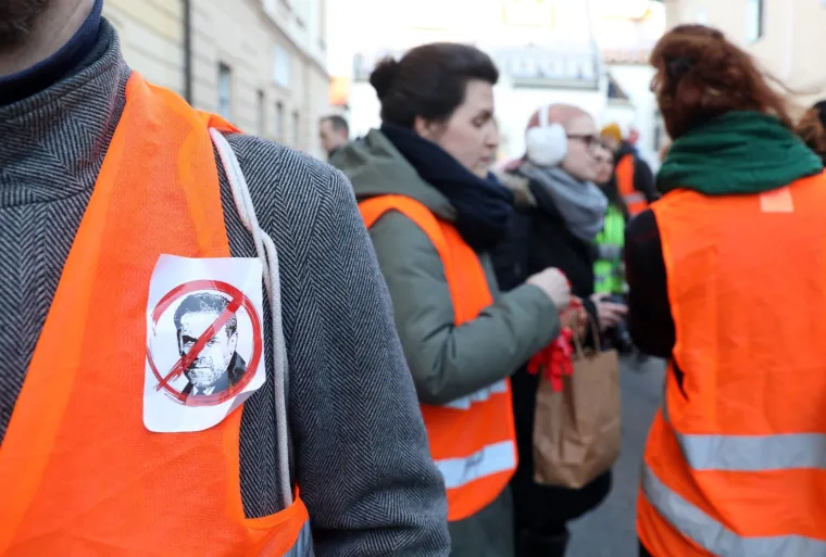 Prosvjed protiv izmjena GUP-a ispred Gradske skup&scaron;tine