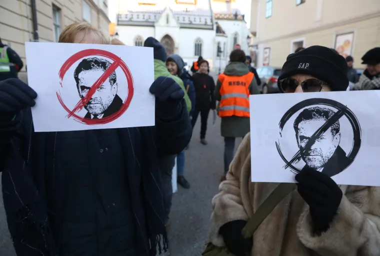 Prosvjed protiv izmjena GUP-a ispred Gradske skup&scaron;tine