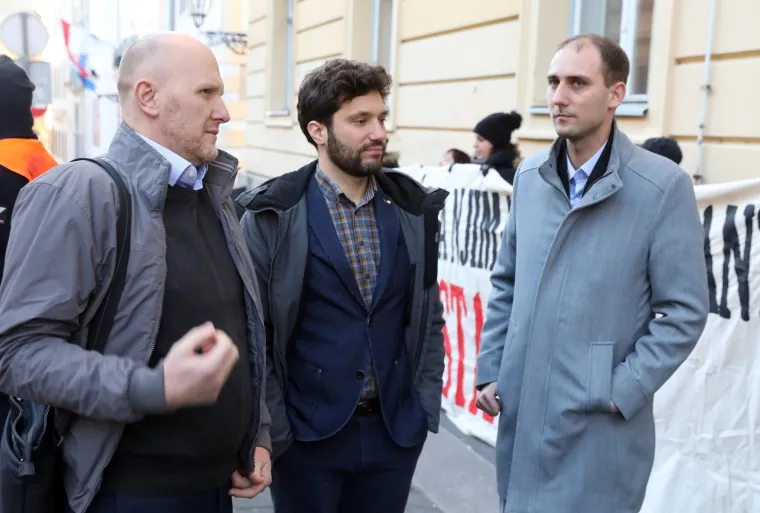 Prosvjed protiv izmjena GUP-a ispred Gradske skup&scaron;tine