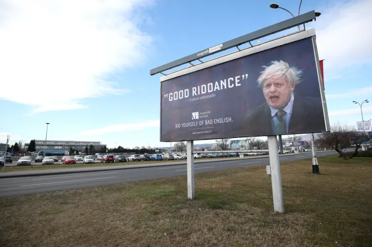 Gaf veleposlanice na plakatima