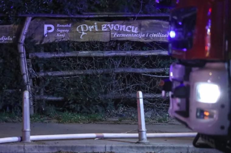 Zapalila se napa? Požar u poznatom zagrebačkom restoranu, jednu osobu odvezla Hitna pomoć