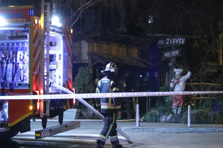 Zapalila se napa? Požar u poznatom zagrebačkom restoranu, jednu osobu odvezla Hitna pomoć