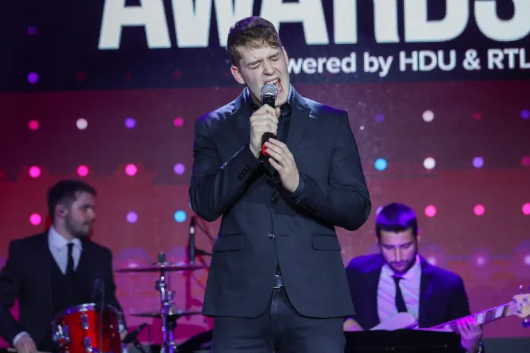 06.02.2020., Zagreb -  U hotelu Esplanade odrzana je dodjela glazbene nagrade Top.hr Music Awards. Jure Brkljaca. 
Photo: Luka Stanzl/PIXSELL