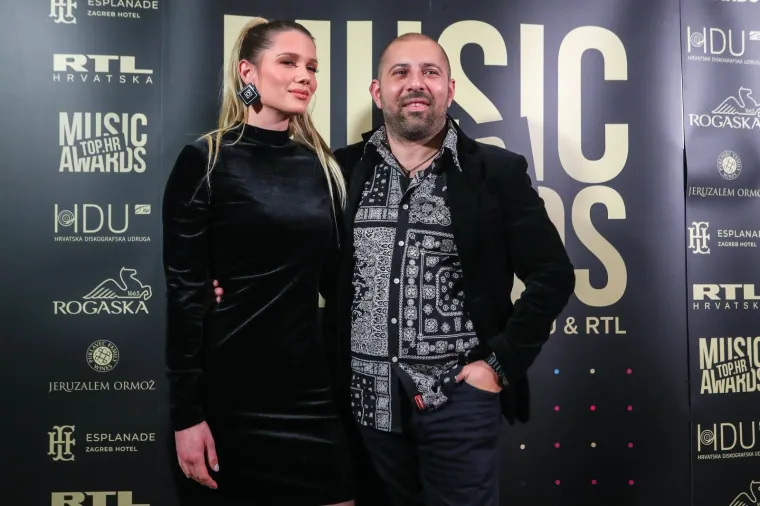 06.02.2020., Zagreb -  U hotelu Esplanade odrzana je dodjela glazbene nagrade Top.hr Music Awards. Kristijan Rahimovski
Photo: Luka Stanzl/PIXSELL