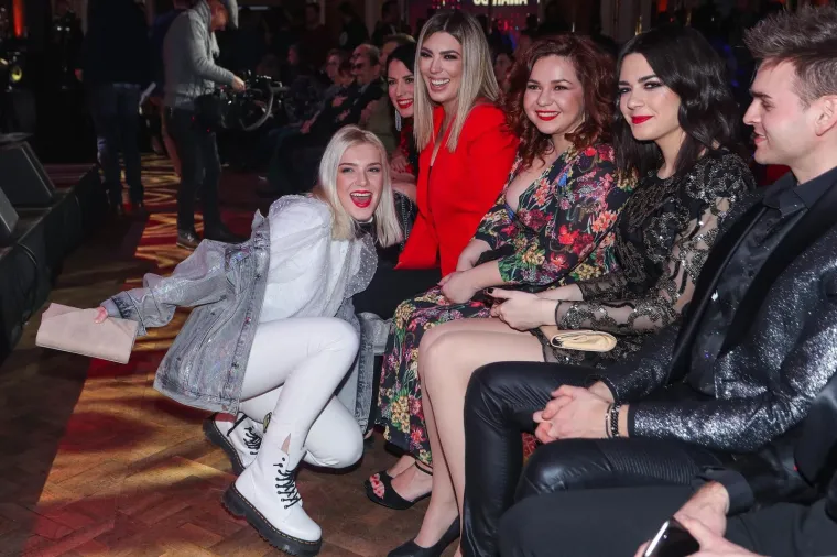 06.02.2020., Zagreb -  U hotelu Esplanade odrzana je dodjela glazbene nagrade Top.hr Music Awards.  Lea Mijatovic, Jelena Znidaric Zsa Zsa. 
Photo: Luka Stanzl/PIXSELL
