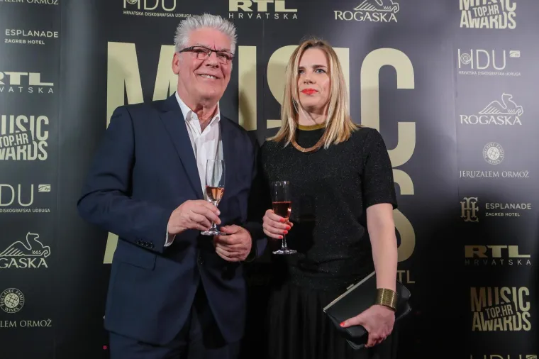 06.02.2020., Zagreb -  U hotelu Esplanade odrzana je dodjela glazbene nagrade Top.hr Music Awards. Sinisa Skarica
Photo: Luka Stanzl/PIXSELL