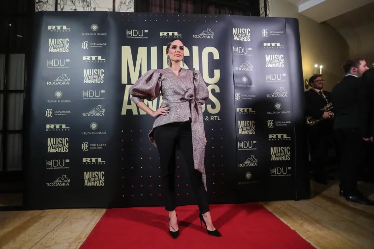 06.02.2020., Zagreb -  U hotelu Esplanade odrzana je dodjela glazbene nagrade Top.hr Music Awards. Franka Batelic. 
Photo: Luka Stanzl/PIXSELL