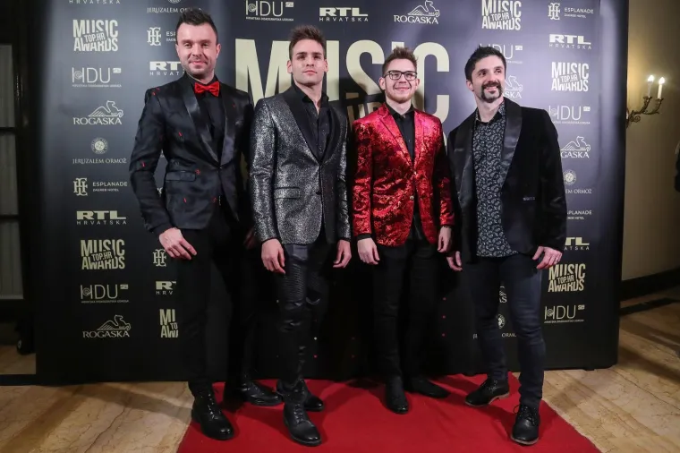 06.02.2020., Zagreb -  U hotelu Esplanade odrzana je dodjela glazbene nagrade Top.hr Music Awards. Photo: Luka Stanzl/PIXSELL