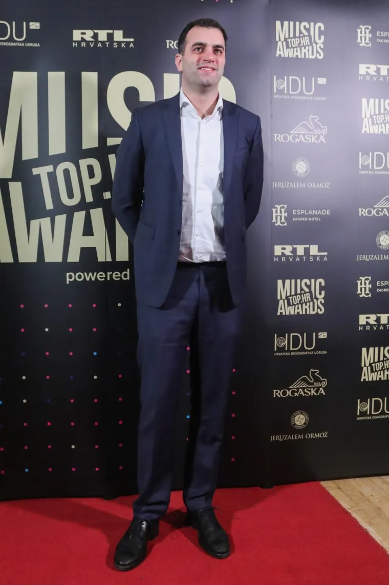 06.02.2020., Zagreb -  U hotelu Esplanade odrzana je dodjela glazbene nagrade Top.hr Music Awards. Photo: Luka Stanzl/PIXSELL