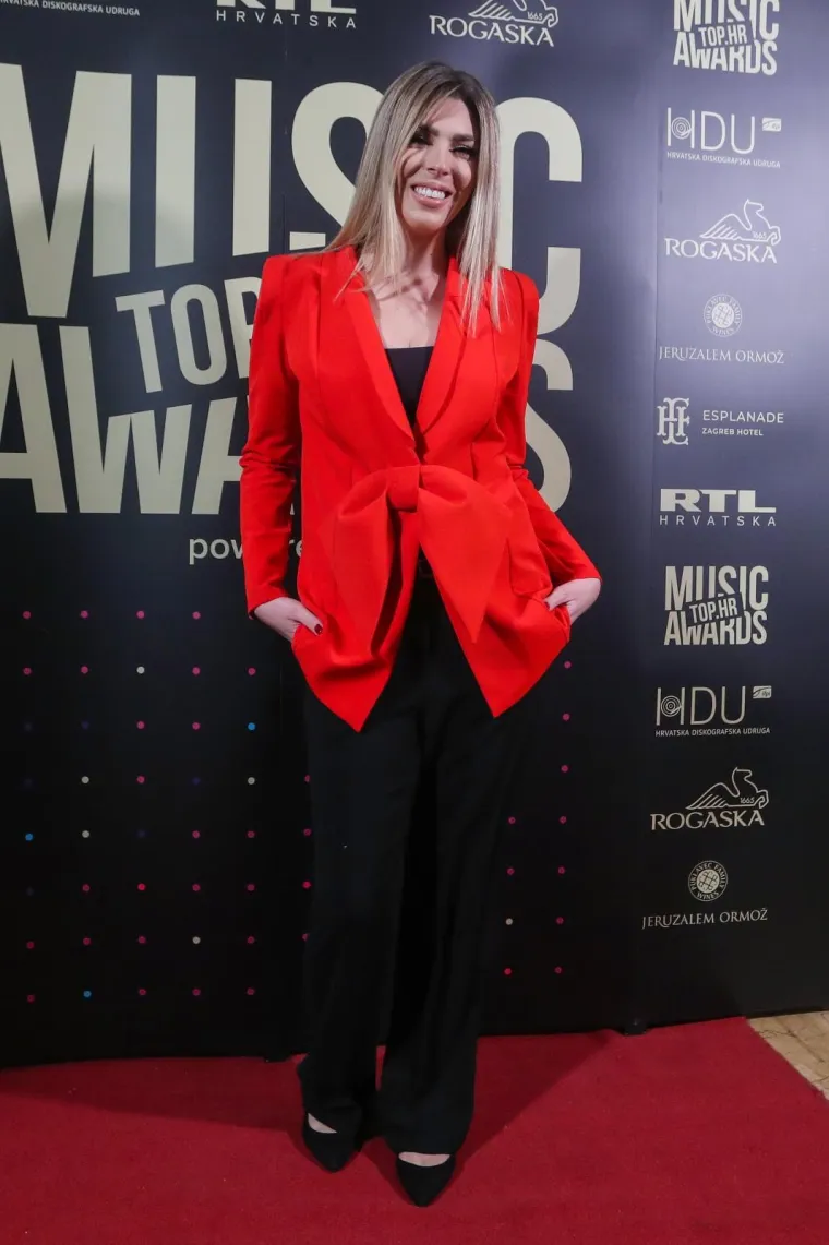 06.02.2020., Zagreb -  U hotelu Esplanade odrzana je dodjela glazbene nagrade Top.hr Music Awards. Lea Mijatovic. 
Photo: Luka Stanzl/PIXSELL