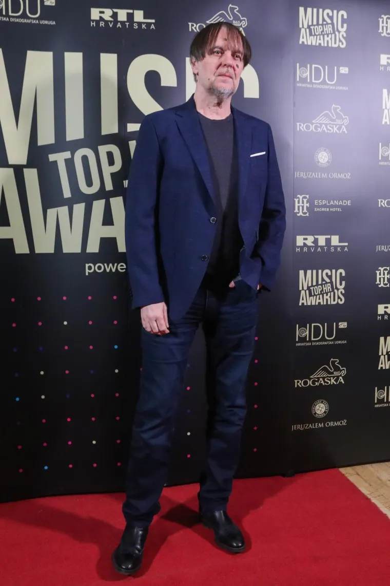 06.02.2020., Zagreb -  U hotelu Esplanade odrzana je dodjela glazbene nagrade Top.hr Music Awards. Miroslav Rus Photo: Luka Stanzl/PIXSELL