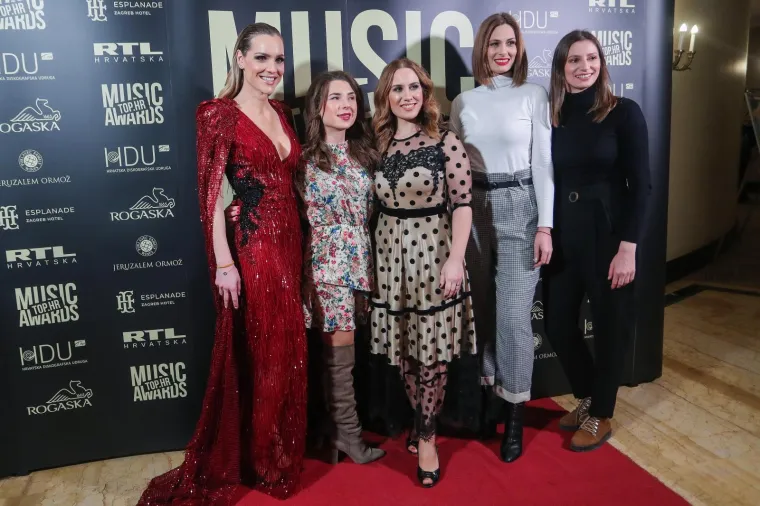 06.02.2020., Zagreb -  U hotelu Esplanade odrzana je dodjela glazbene nagrade Top.hr Music Awards. Ana Radisic Photo: Luka Stanzl/PIXSELL