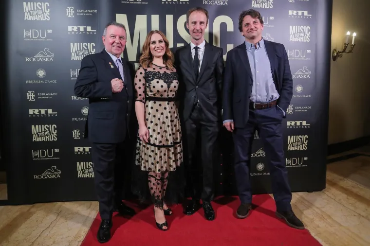 06.02.2020., Zagreb -  U hotelu Esplanade odrzana je dodjela glazbene nagrade Top.hr Music Awards. Marc Puskaric. 
Photo: Luka Stanzl/PIXSELL