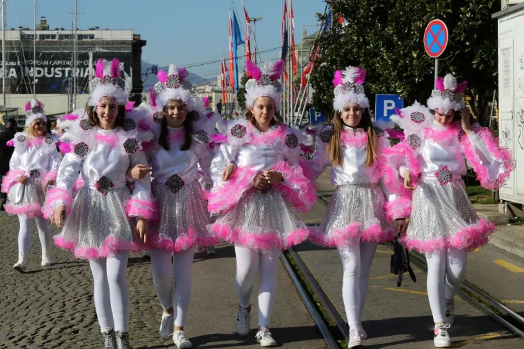 &Scaron;arenilo u srcu Rijeke: Vi&scaron;e od 2500 mali&scaron;ana sudjelovalo je u karnevalskoj povorci