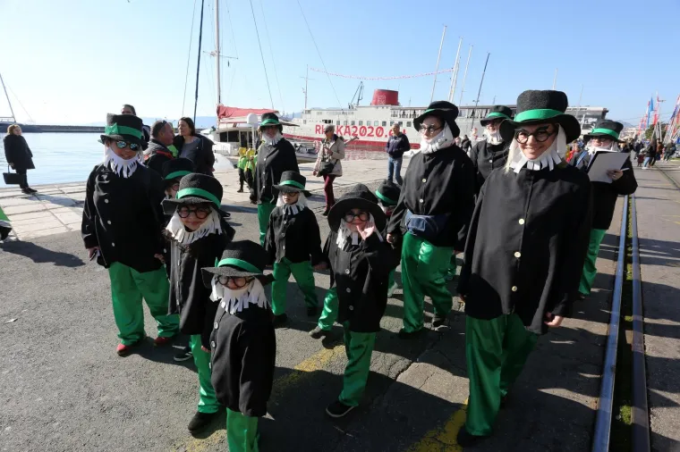 &Scaron;arenilo u srcu Rijeke: Vi&scaron;e od 2500 mali&scaron;ana sudjelovalo je u karnevalskoj povorci