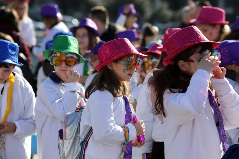 &Scaron;arenilo u srcu Rijeke: Vi&scaron;e od 2500 mali&scaron;ana sudjelovalo je u karnevalskoj povorci