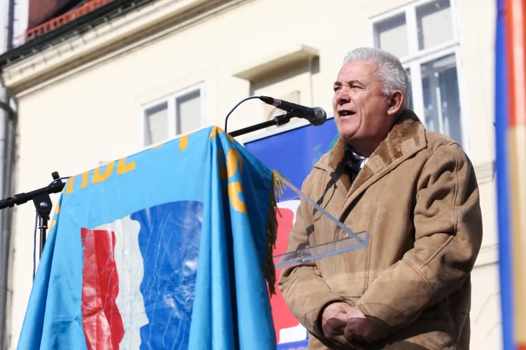 Prosvjed branitelja u Samoboru protiv Beljaka: 'Cilj nam je zaustaviti građanski rat koji se događa'