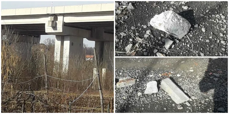 S vijadukta na autocesti padaju gromade betona: 'Tu svakog dana prolaze ljudi s djecom...'