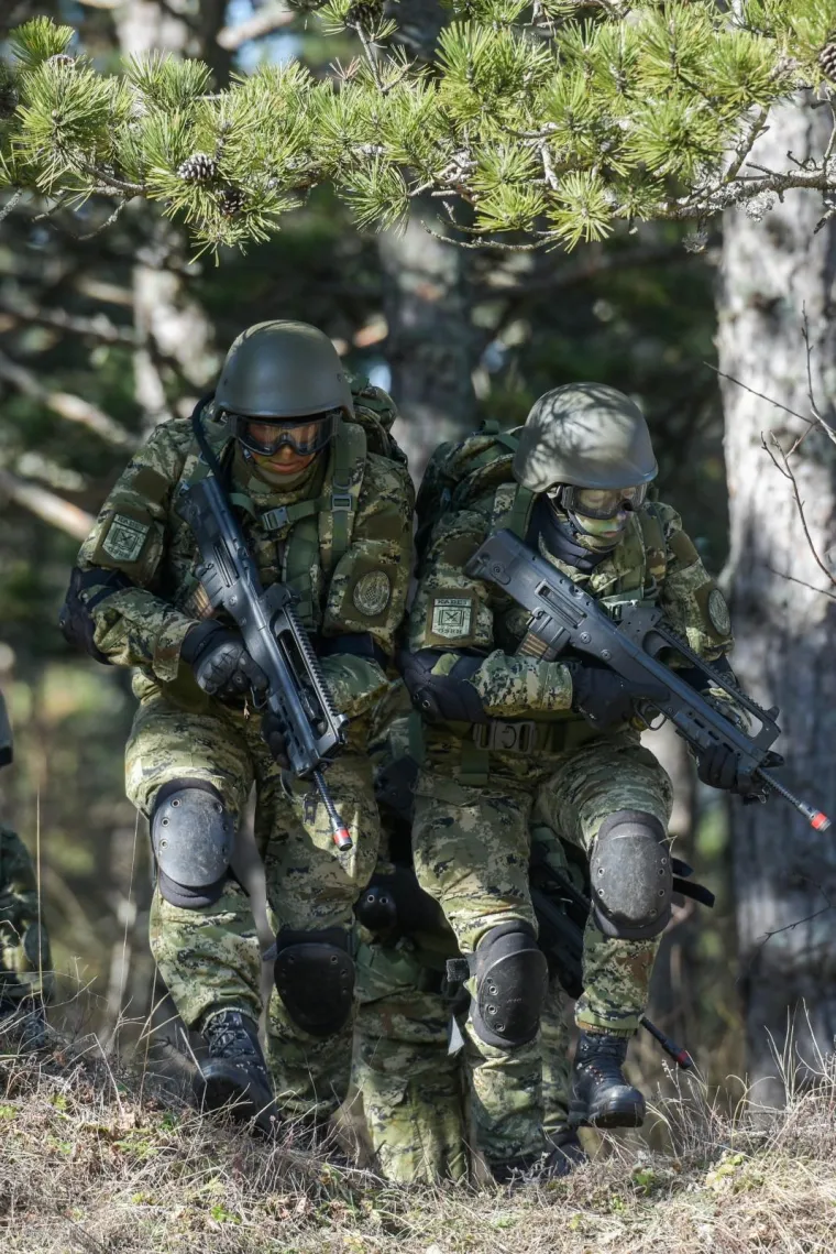 U zimskom vojnom kampu 30 posto kadetkinja: 'Bitno je da radimo kao jedno, kao tim. Stoga nema razlike'