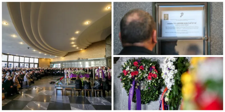 Tuga na Mirogoju: Obitelj, prijatelji i poznanici oprostili se od maestra Vladimira Kranjčevića