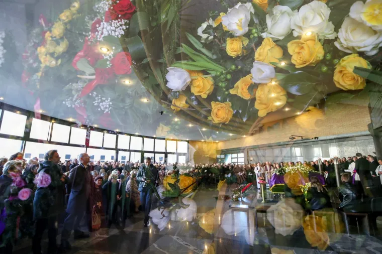 Tuga na Mirogoju: Obitelj, prijatelji i poznanici oprostili se od maestra Vladimira Kranjčevića