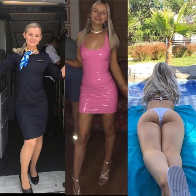 AKO IMATE SREĆE, ONE ĆE VAS POSLUŽITI: Mislite li da su stjuardese zgodne u uniformama, čekajte tek da ih vidite kad ih skinu