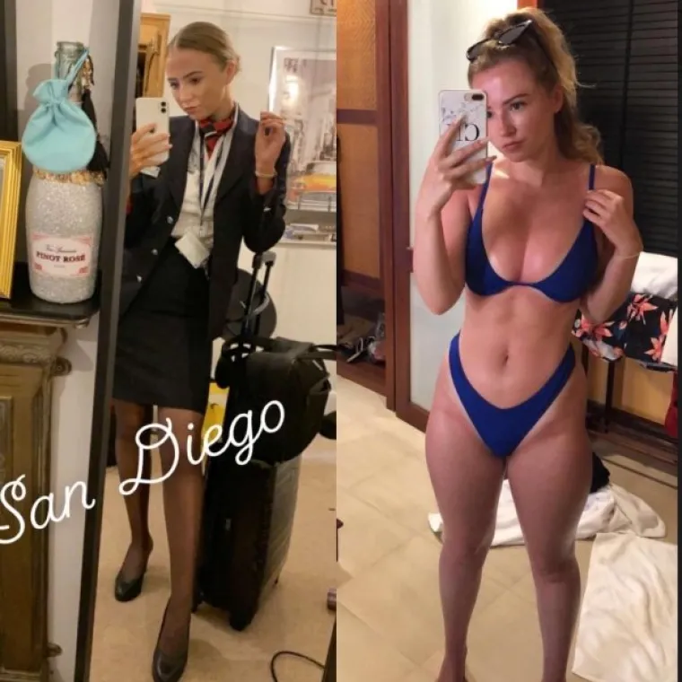 AKO IMATE SREĆE, ONE ĆE VAS POSLUŽITI: Mislite li da su stjuardese zgodne u uniformama, čekajte tek da ih vidite kad ih skinu