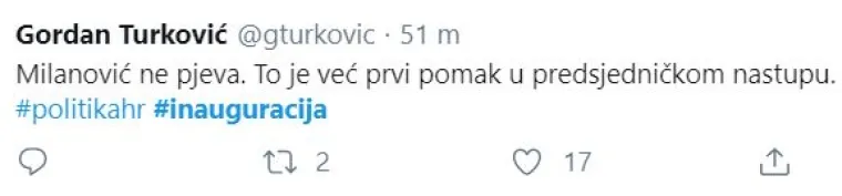 'Kolinda u crnom, do&scaron;la si je na sprovod': Ovo su 'najlajkaniji' komentari s inauguracije