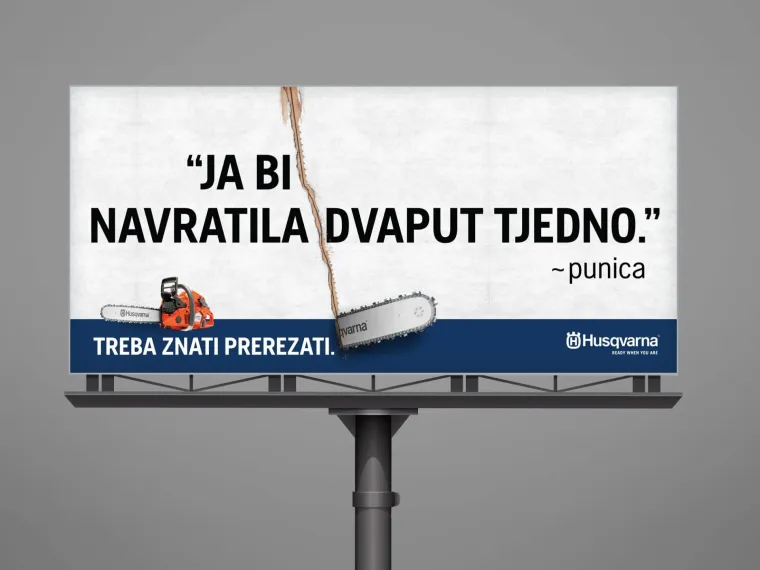 Ima li im kraja? Ovo su najsmje&scaron;nije izvedbe Husqvarna reklame za motornu pilu