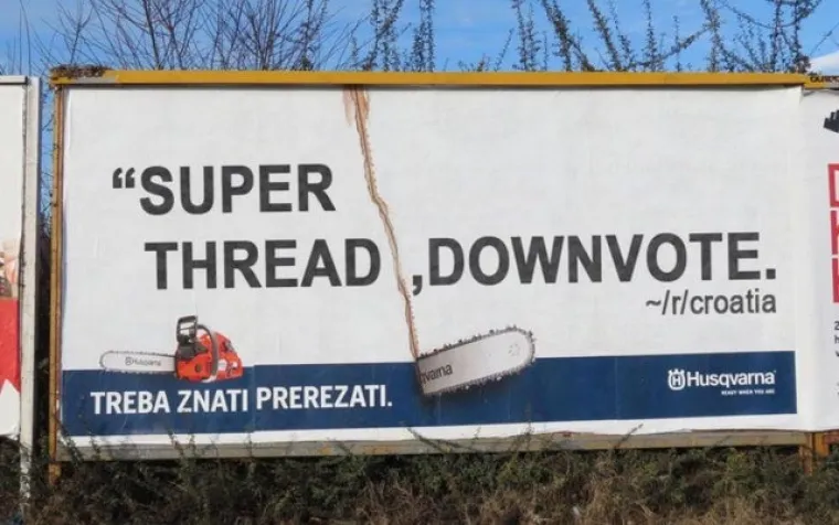 Ima li im kraja? Ovo su najsmje&scaron;nije izvedbe Husqvarna reklame za motornu pilu