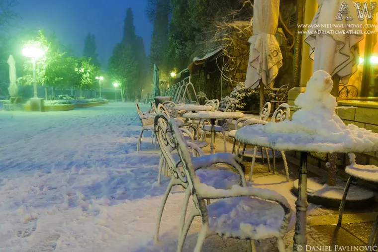 Ovako je izgledao Dubrovnik prije točno 11 godina! Poharala ga je jedna od najjačih snježnih mećava 'Tara'