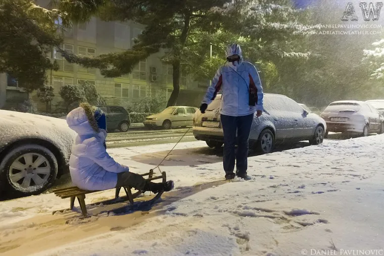 Ovako je izgledao Dubrovnik prije točno 11 godina! Poharala ga je jedna od najjačih snježnih mećava 'Tara'