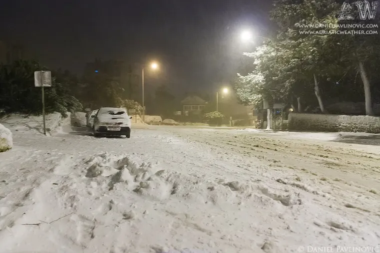 Ovako je izgledao Dubrovnik prije točno 11 godina! Poharala ga je jedna od najjačih snježnih mećava 'Tara'